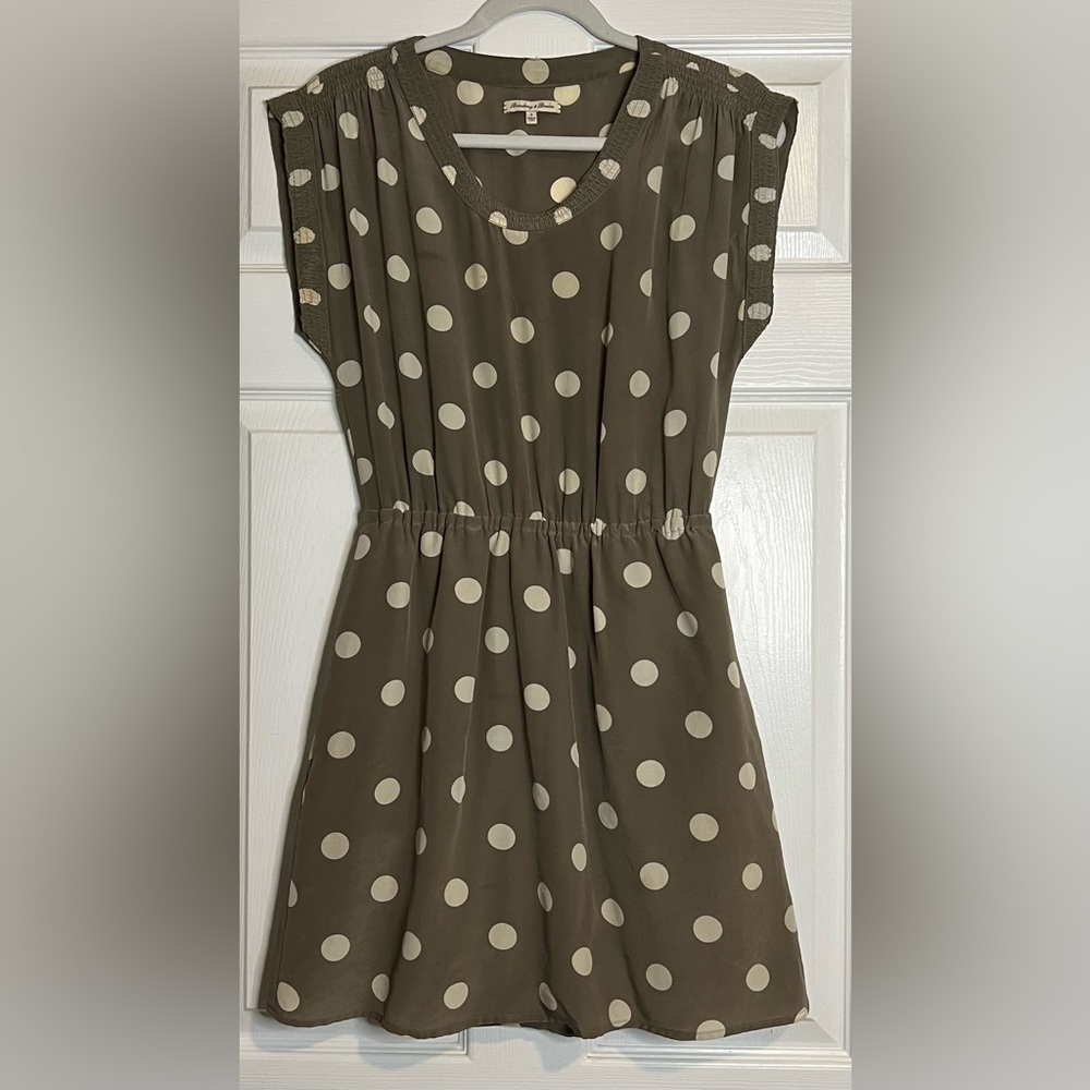 Madewell Broadway & Broome Polka Dot Dress
